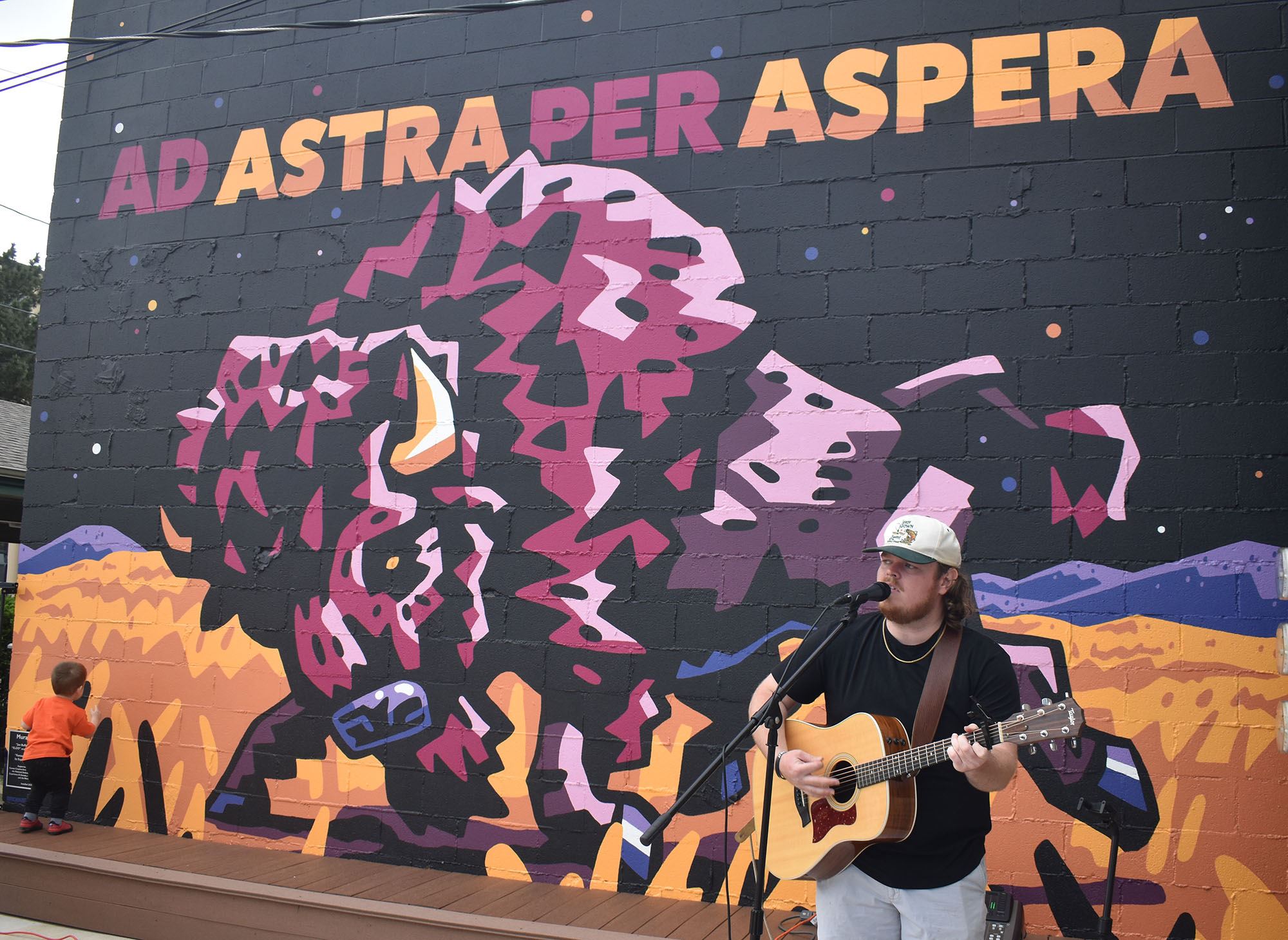 Mural Plaza Ribbon Cutting