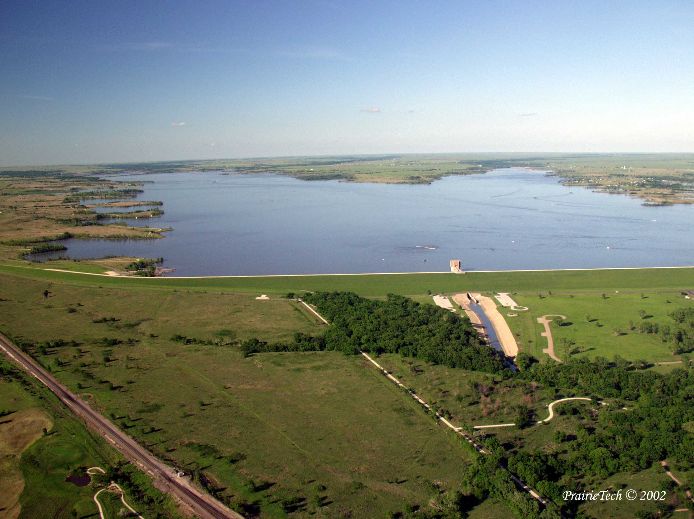 Aerial Photo of a Lake