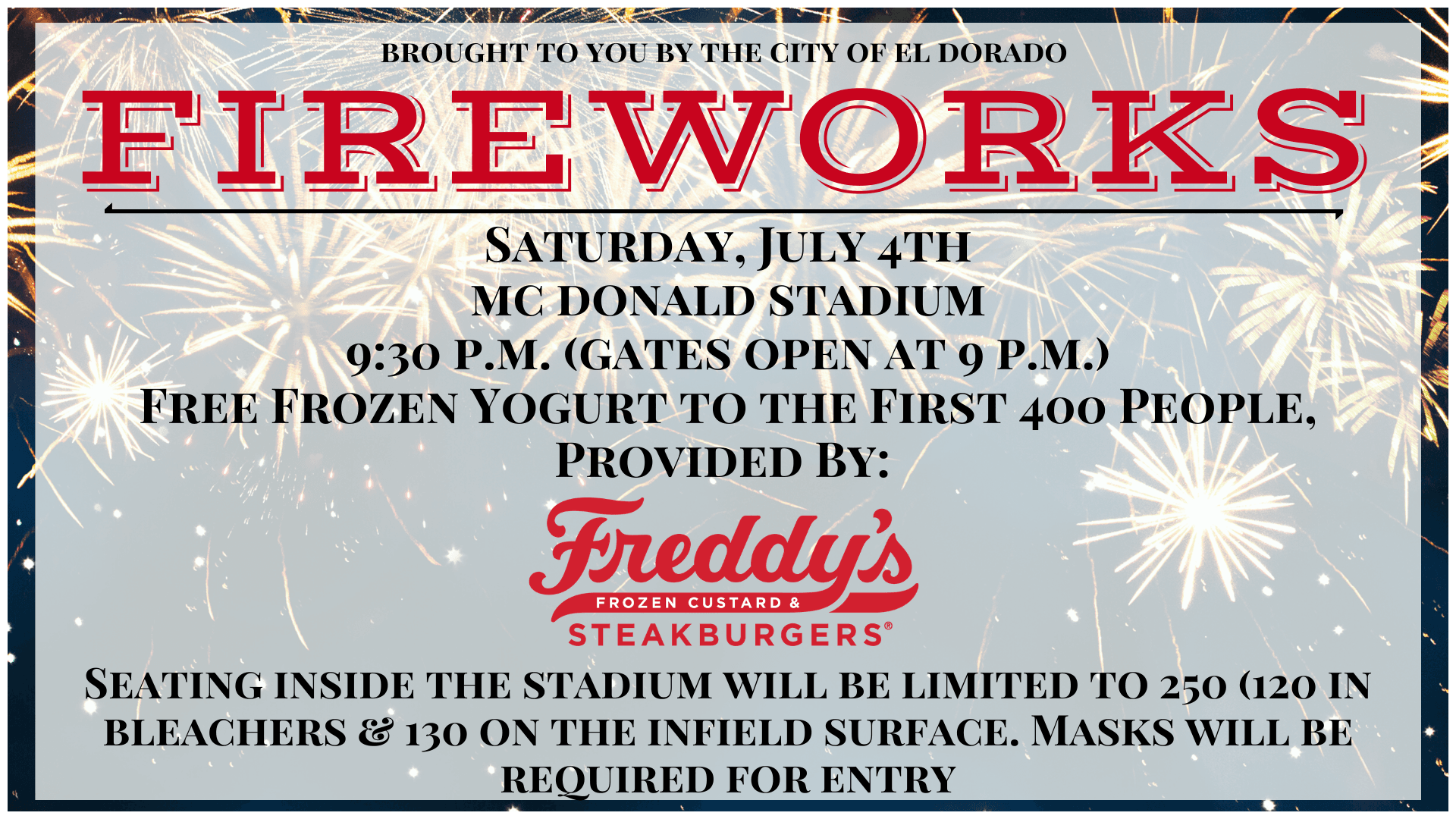 Fireworks Reschedule